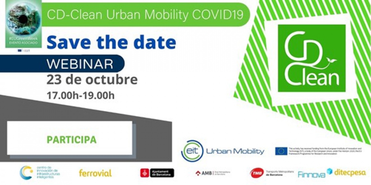 CDClean Urban Mobility COVID-19 celebra con éxito su presentación oficial ante la EU Green Week