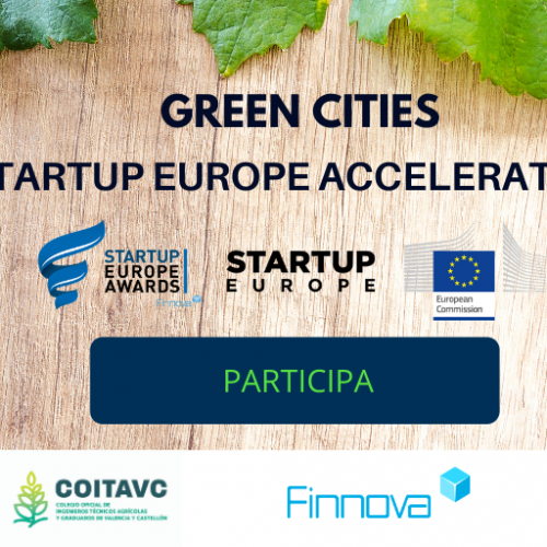 Green Cities StartUp Europe Accelerathon: el próximo evento virtual de innovación abierta que reafirma su compromiso en materia de sostenibilidad y emprendimiento