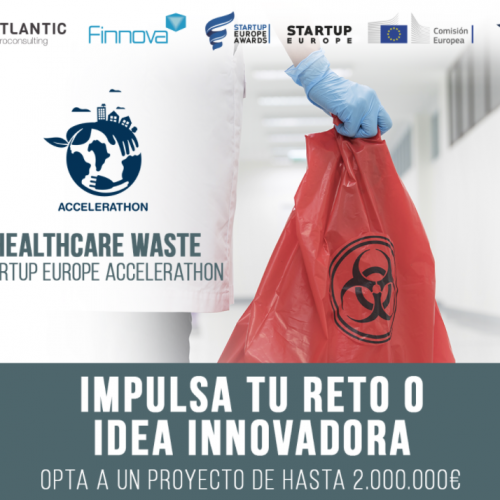 Participa en el programa de innovación abierta Healthcare Waste Startup Europe Accelerathon para la eliminación de los residuos sanitarios