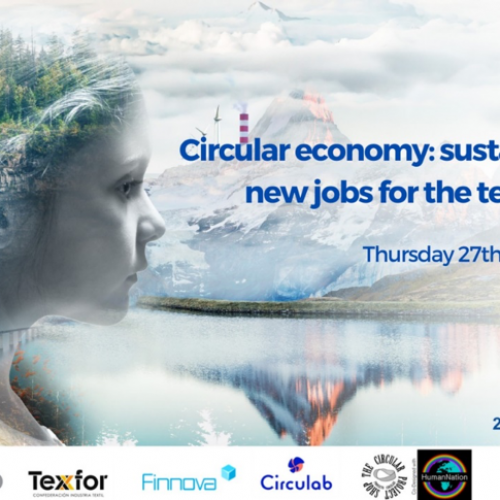 Las oportunidades y los retos de la economía circular en el sector textil, los temas principales del webinar del proyecto COSME CirCoAX by CircularInnoBooster para la #EUGreenWeek2021